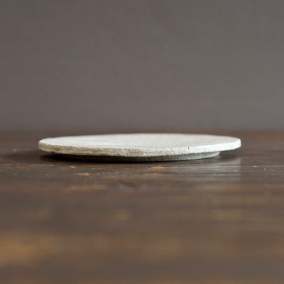Disc Plate, Kaolinitic Clay Finish #MG2C