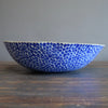 Blue Dots Serving Bowl #LK801