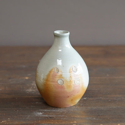 Wood Fired Bottle Vase #SY921