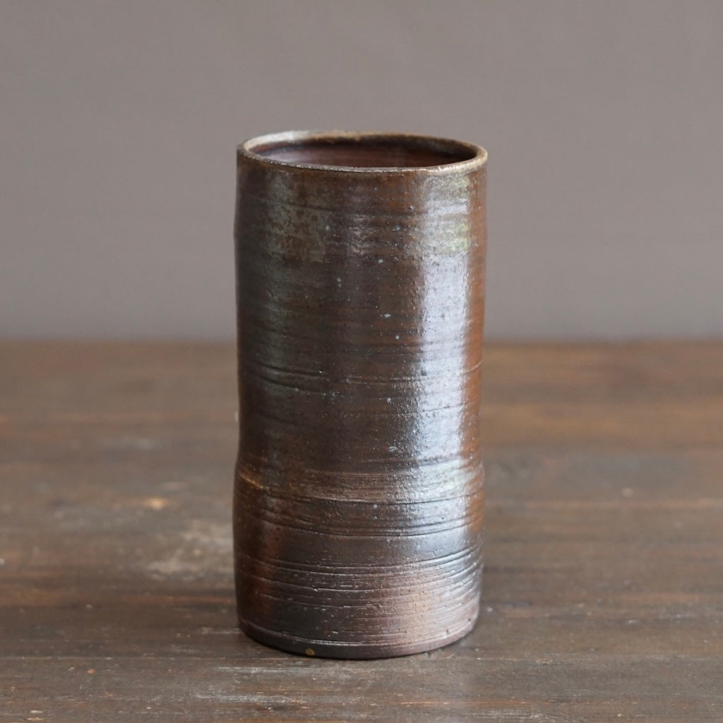 Wood Fired Flower Vase #SY936