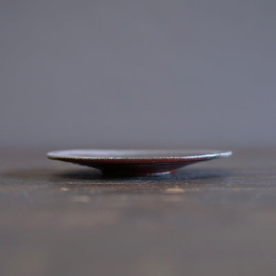 Wood Fired Small Red Plate #SY112