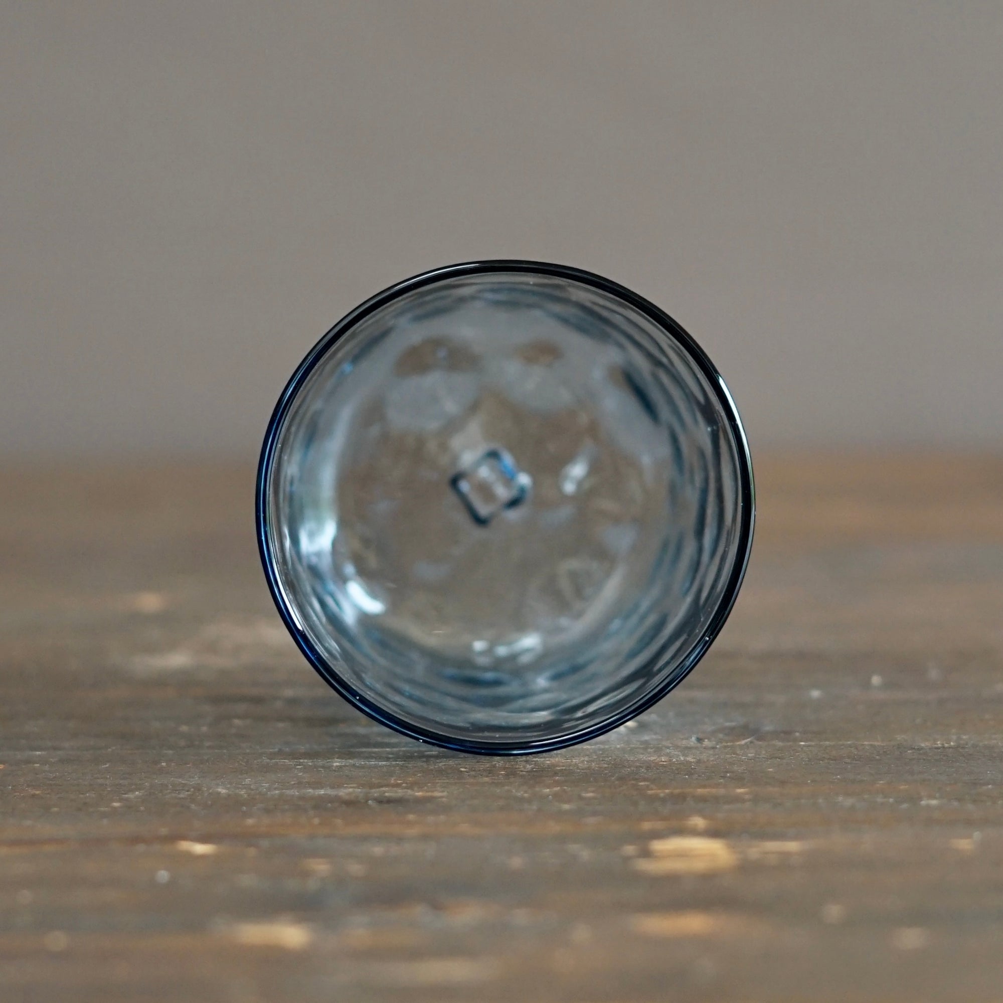 NOTO Blue Dotted Glass Tumbler