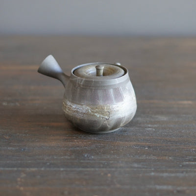 Comb Pattern MOGAKE KYUSU Teapot #MH7