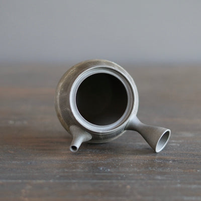 Comb Pattern MOGAKE KYUSU Teapot #MH7