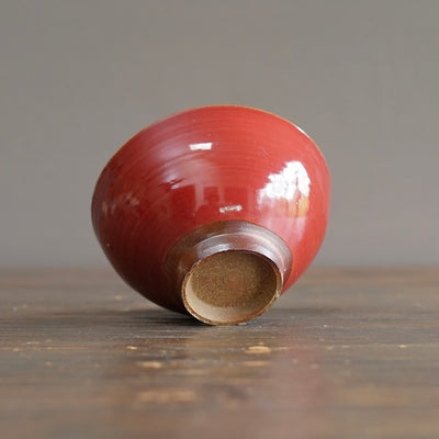Wood Fired Red Bowl #SY940