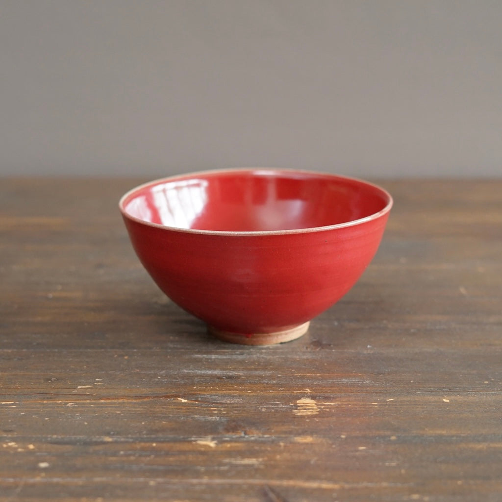 Wood Fired Red Bowl #SY941