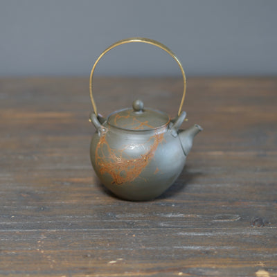 Scarlet MOGAKE DOBIN Teapot #MH6A