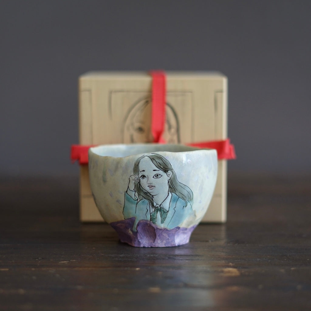 SAKURA-CHAN Tea Bowl #MA134