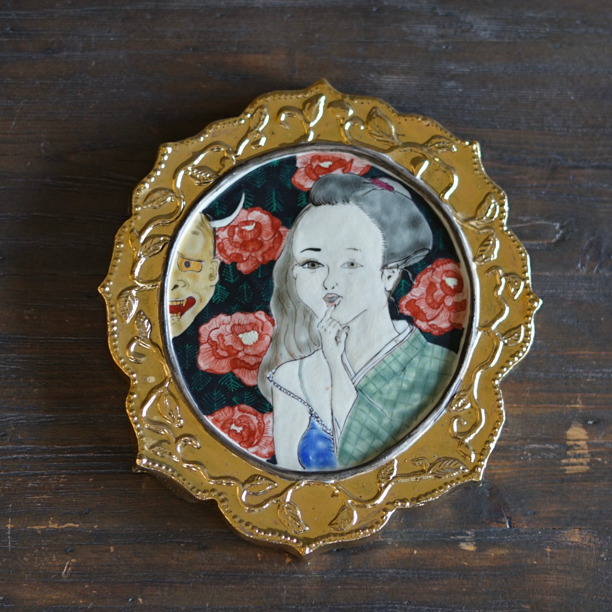 Woman Getting Ready Portrait #MA109