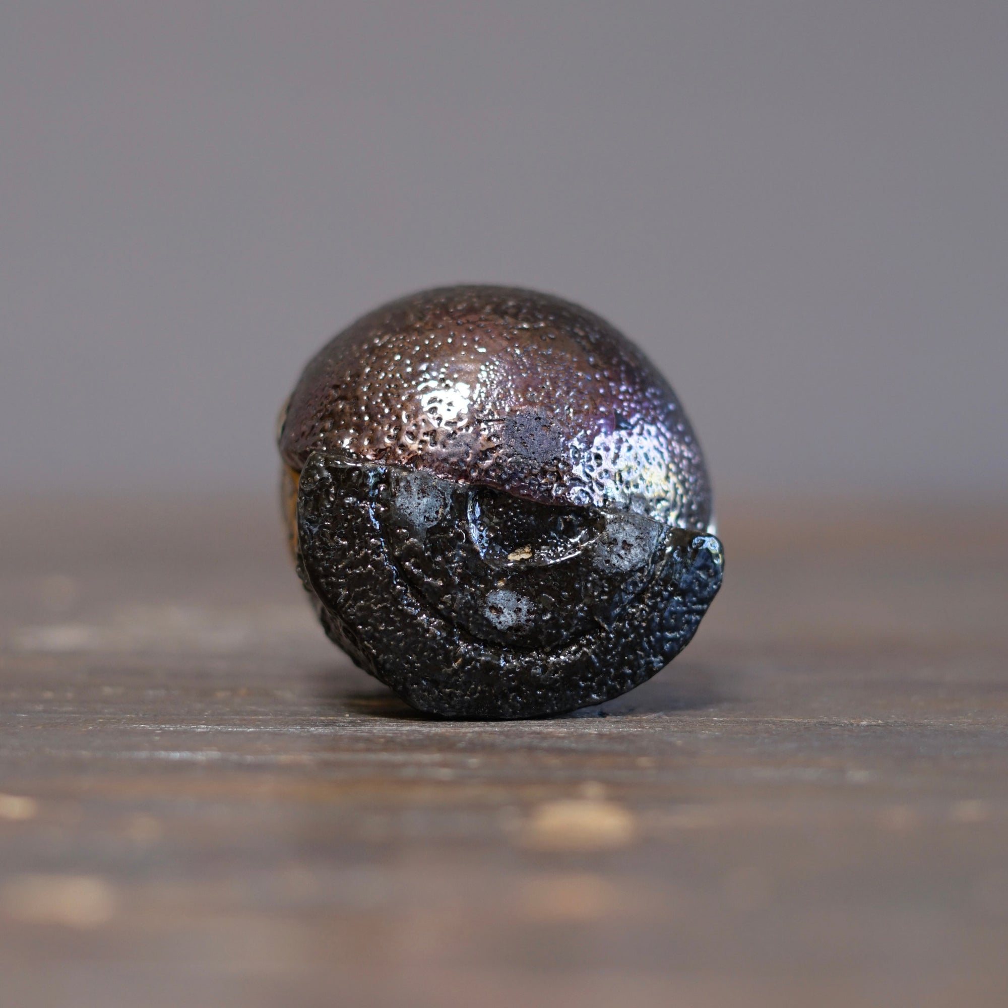 Half and Half Gilded Earth GUINOMI Sake Cup #HT519