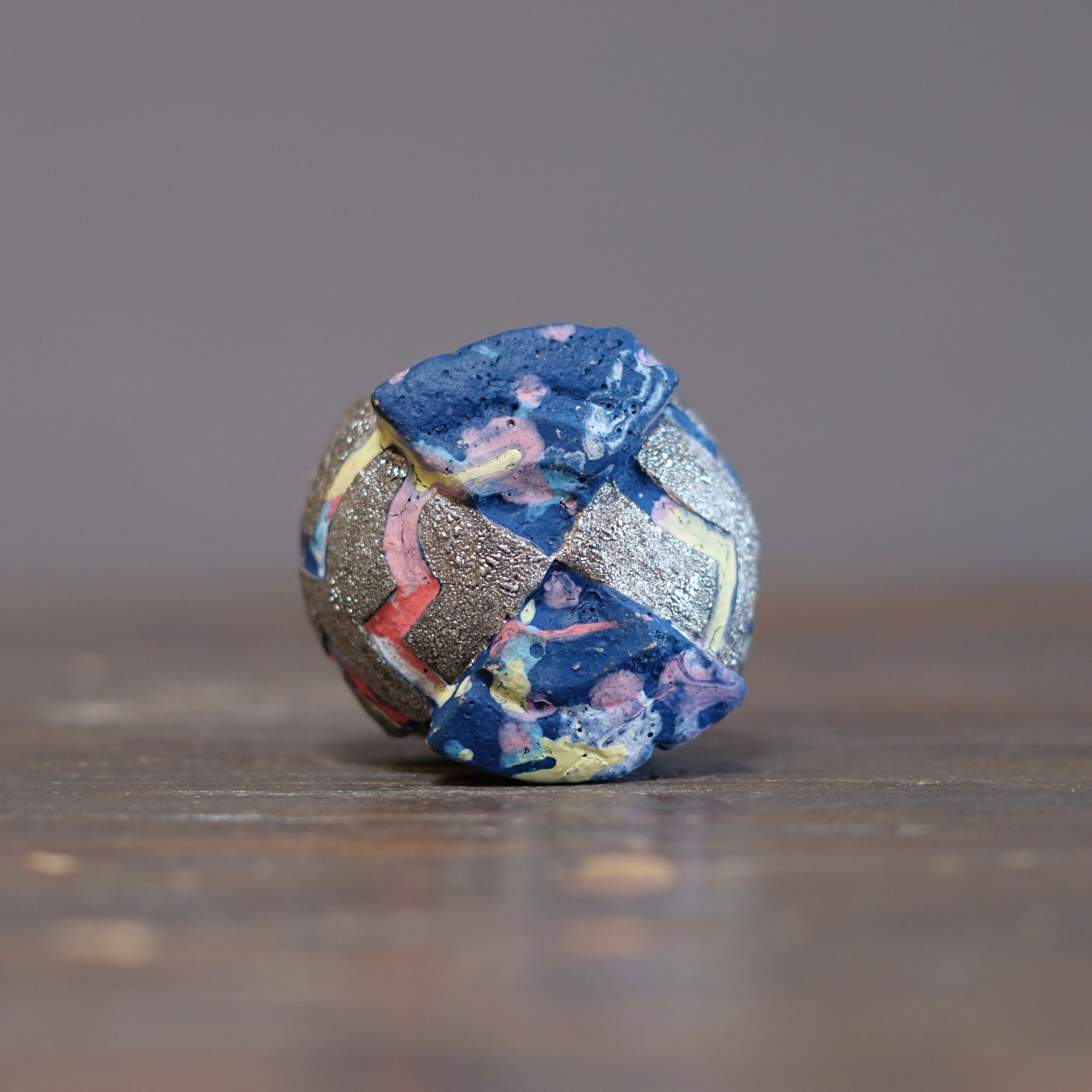 Half and Half Gilded Rainbow GUINOMI Sake Cup #HT521