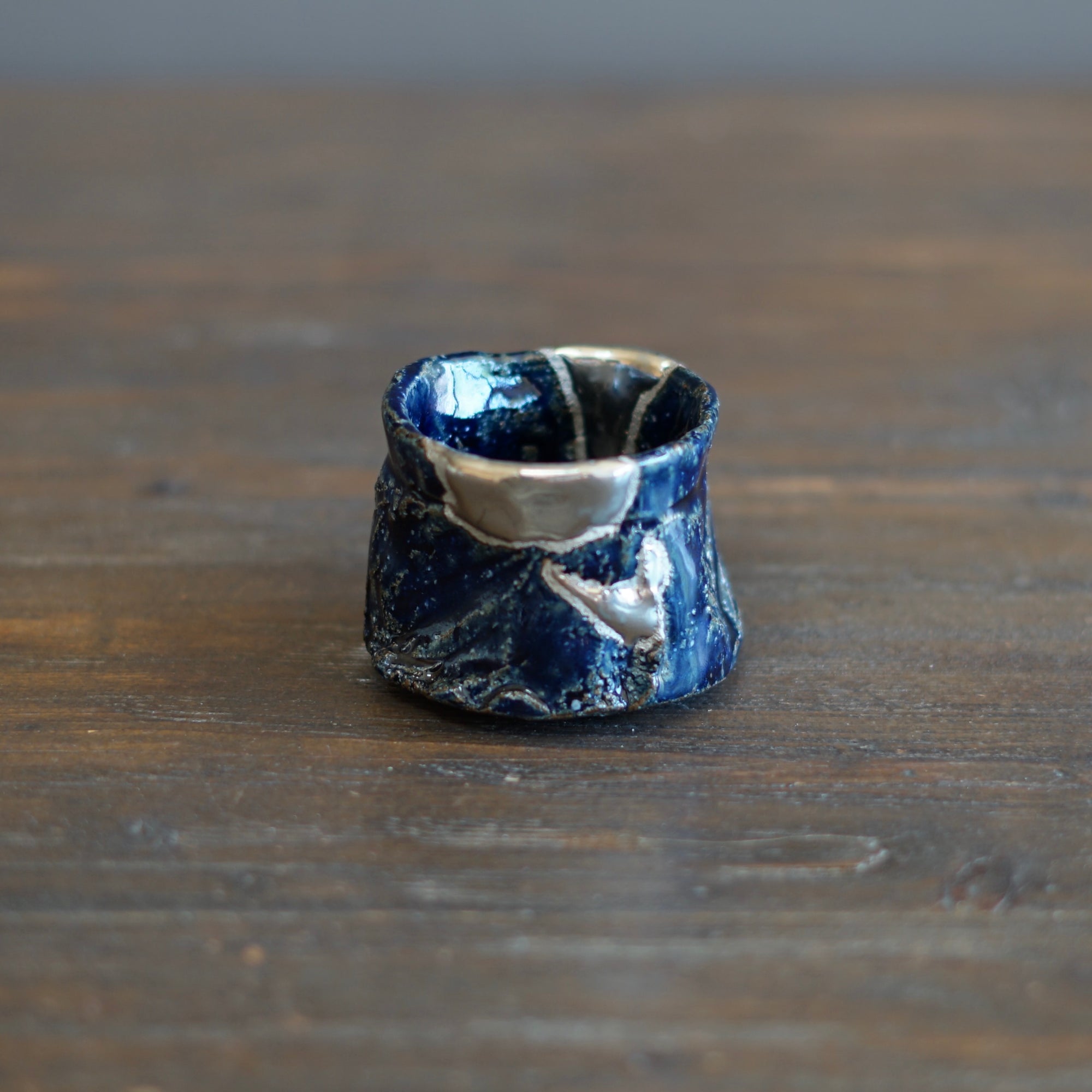 Gilded Ocean GUINOMI Sake Cup #HT441