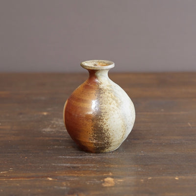 Wood Fired Bottle Vase #LR73A