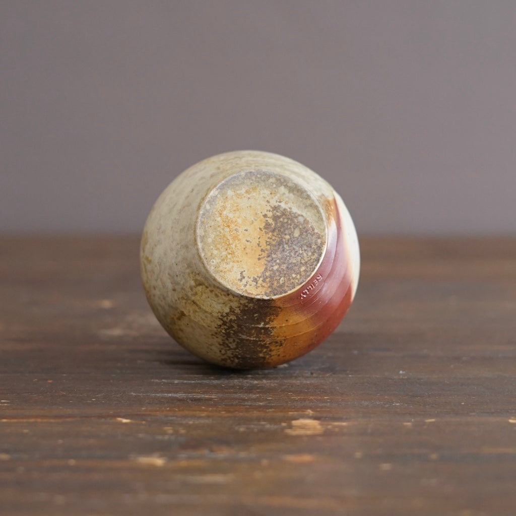 Wood Fired Bottle Vase #LR73A