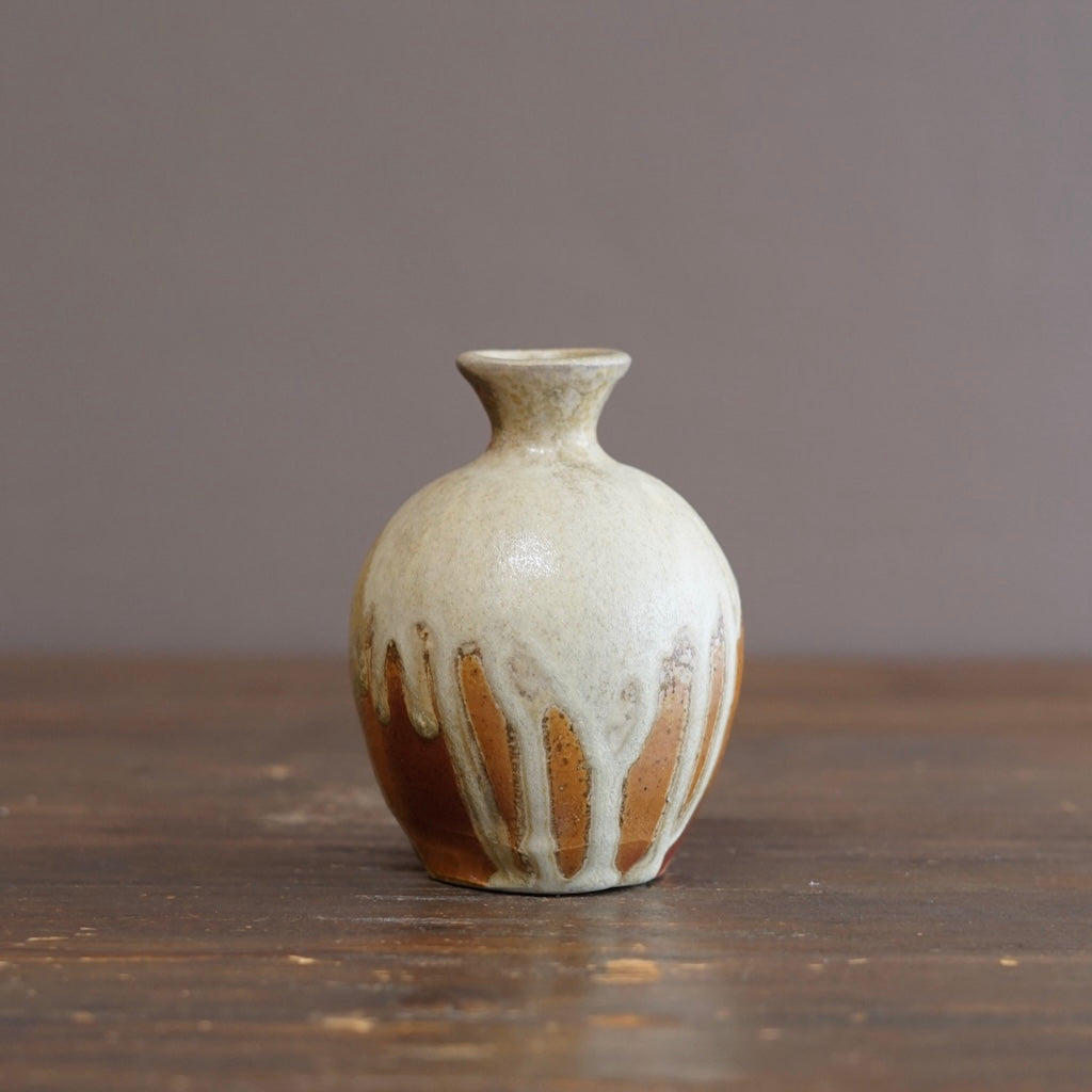 Wood Fired Bottle Vase #LR73B
