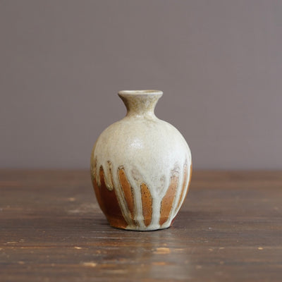 Wood Fired Bottle Vase #LR73B