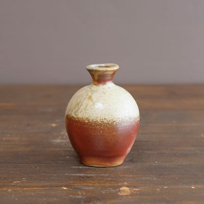 Wood Fired Bottle Vase #LR73B