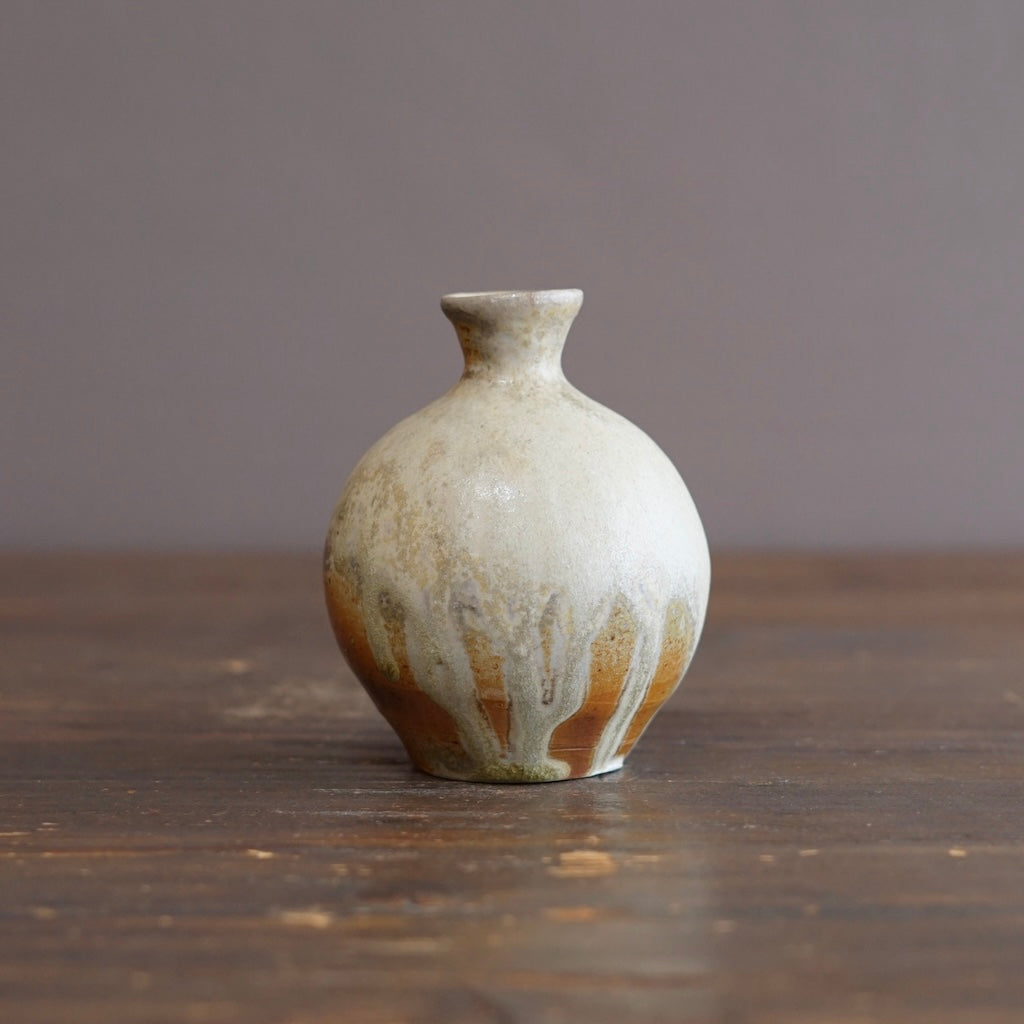 Wood Fired Bottle Vase #LR73C