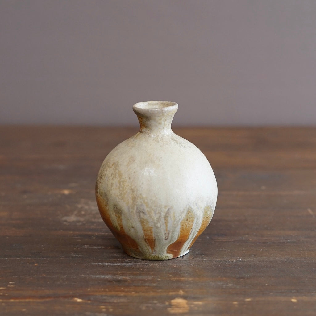 Wood Fired Bottle Vase #LR73C