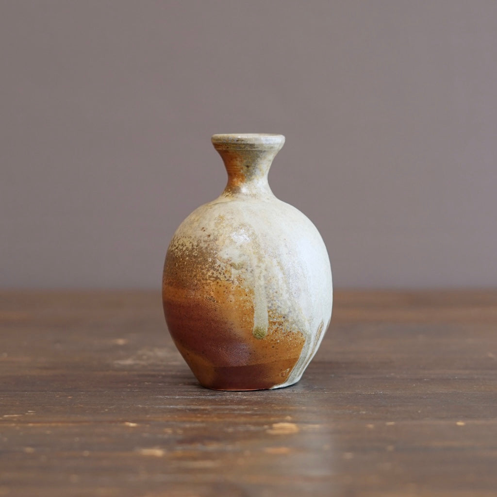 Wood Fired Bottle Vase #LR73D