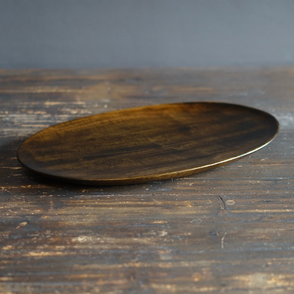 Hand Carved Oval Serving Platter #YT33