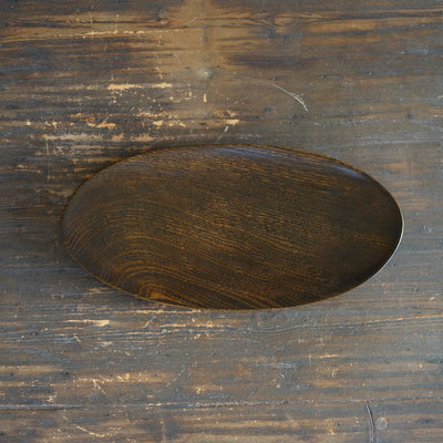 Hand Carved Oval Serving Platter #YT34