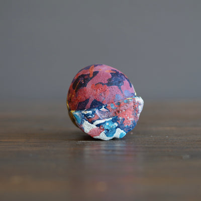 Half and Half Gilded Nebula GUINOMI Sake Cup #HT447