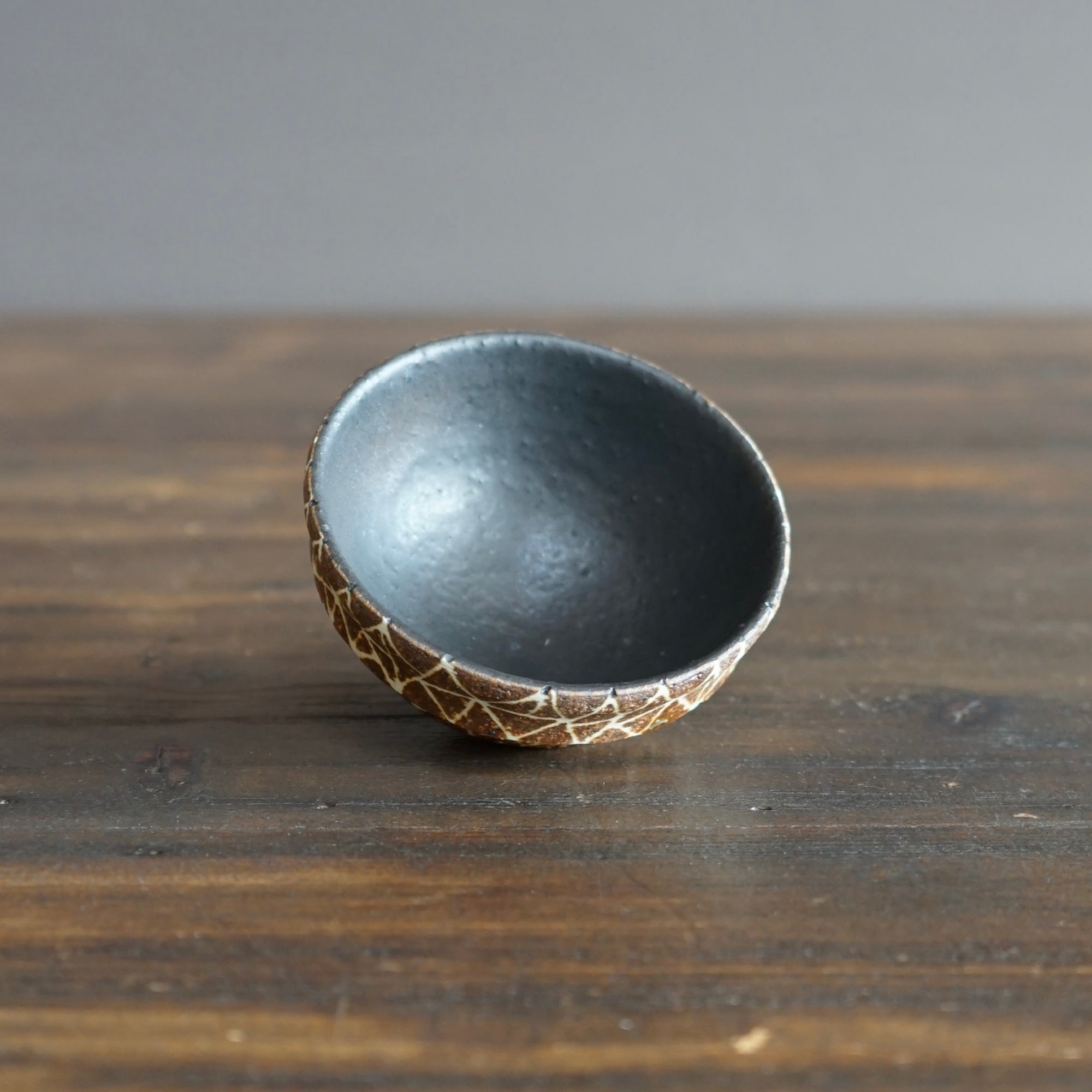 Geometric Inlay GUINOMI Sake Cup #OMT97B