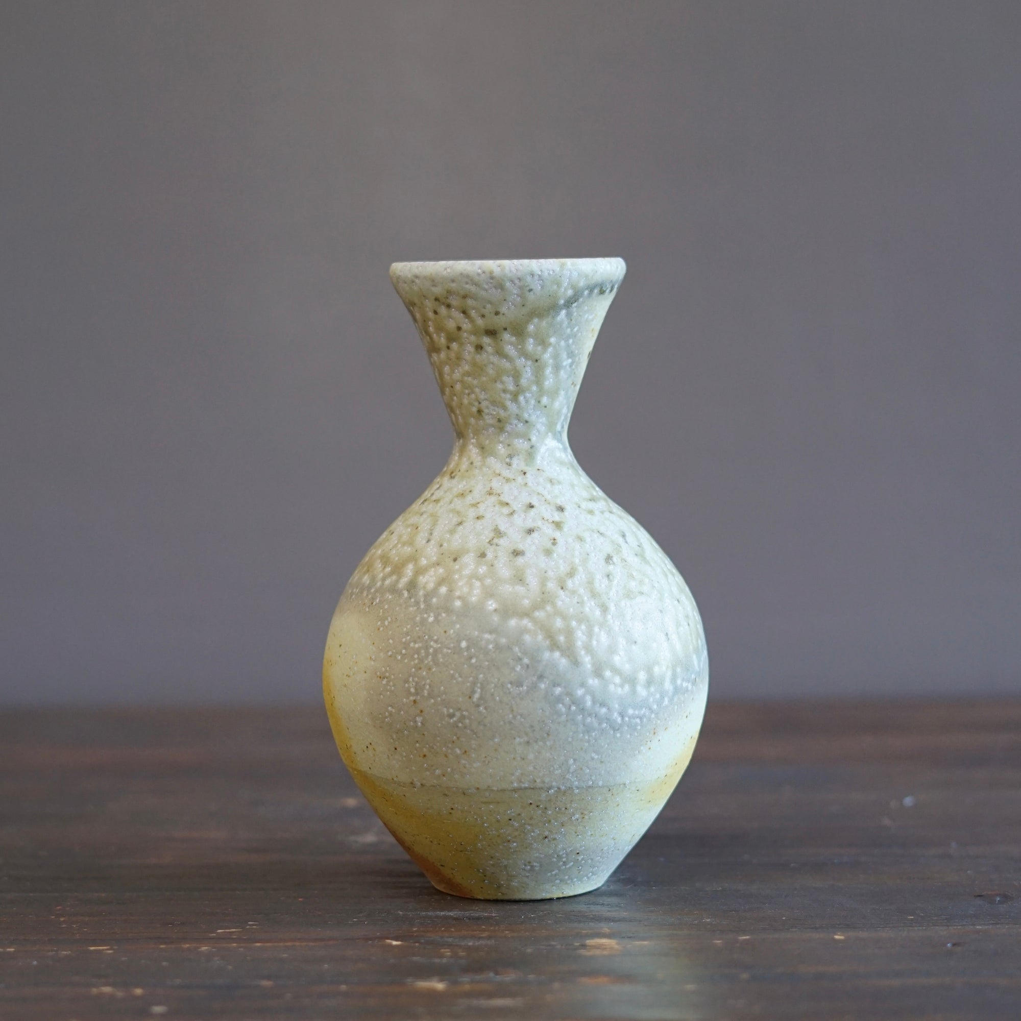 Soda Fired Flower Vase #LR77C