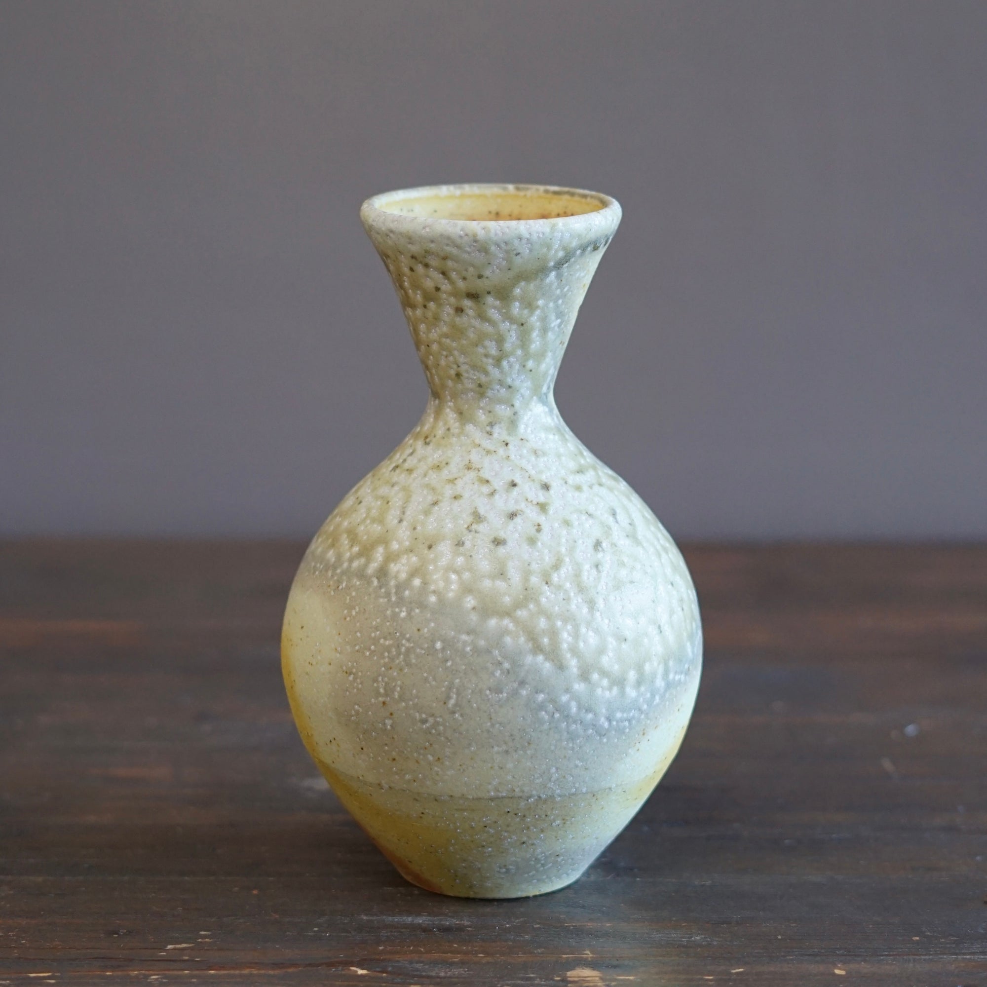 Soda Fired Flower Vase #LR77C