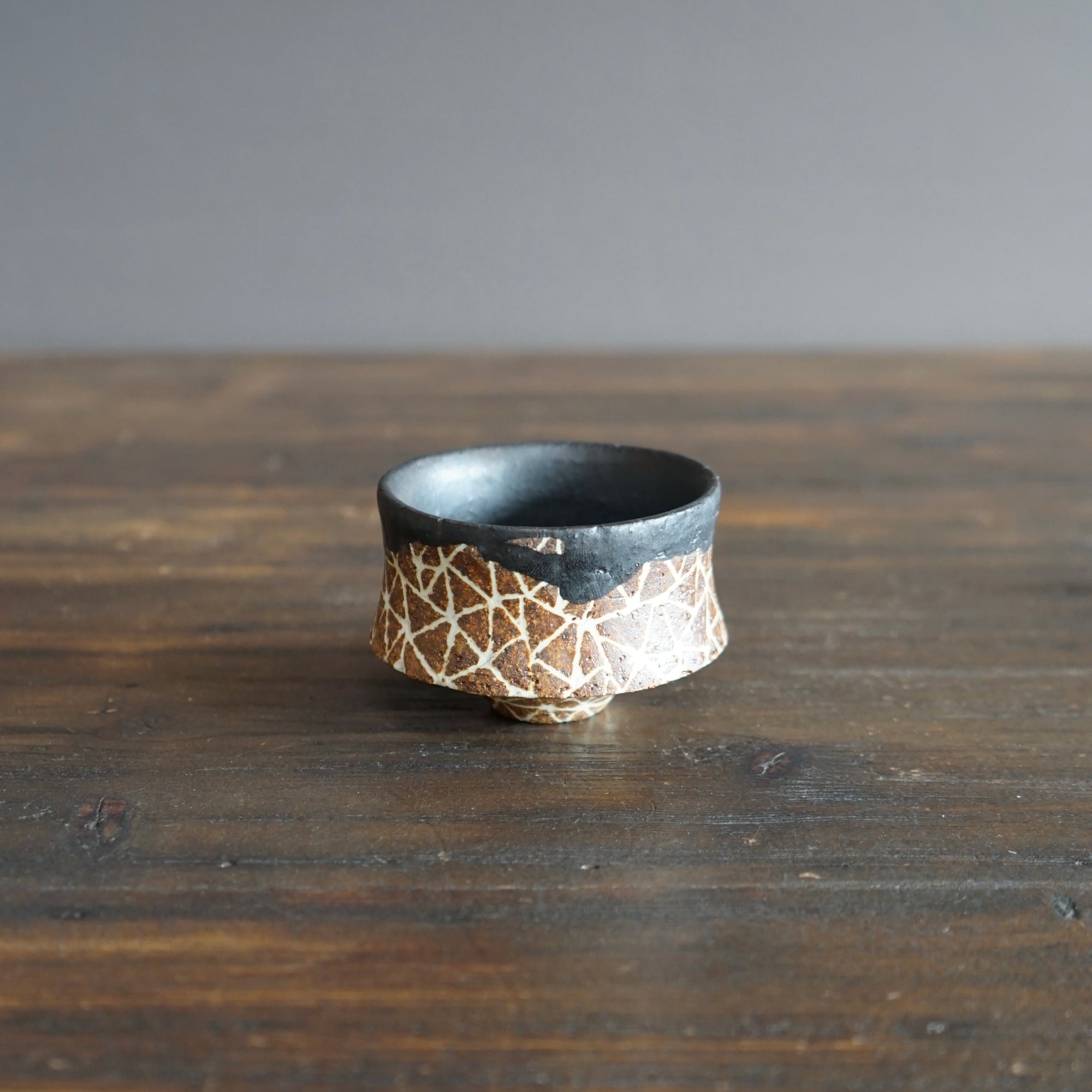 Geometric Inlay GUINOMI Sake Cup #OMT97C