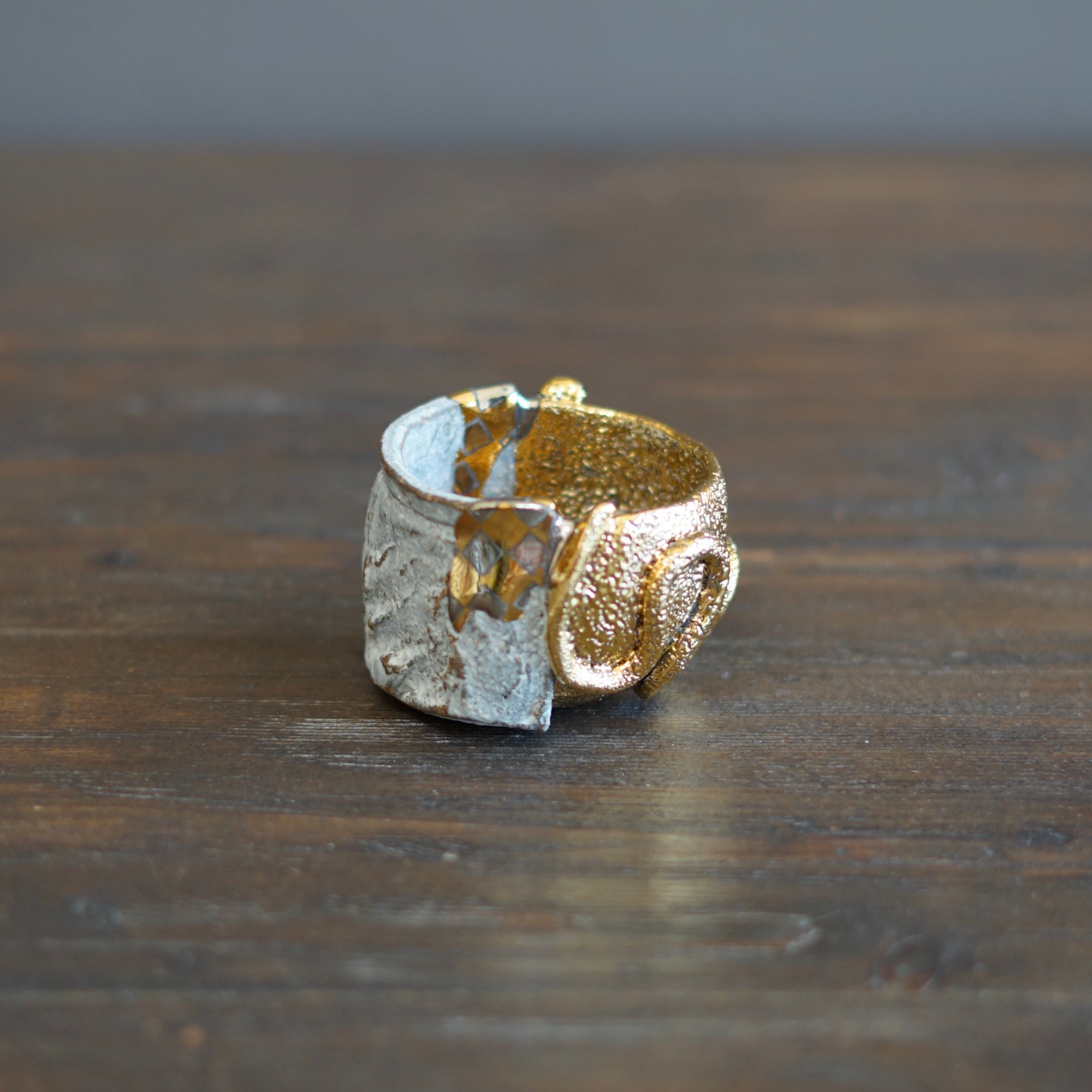 Gilded Snake GUINOMI Sake Cup #HT448