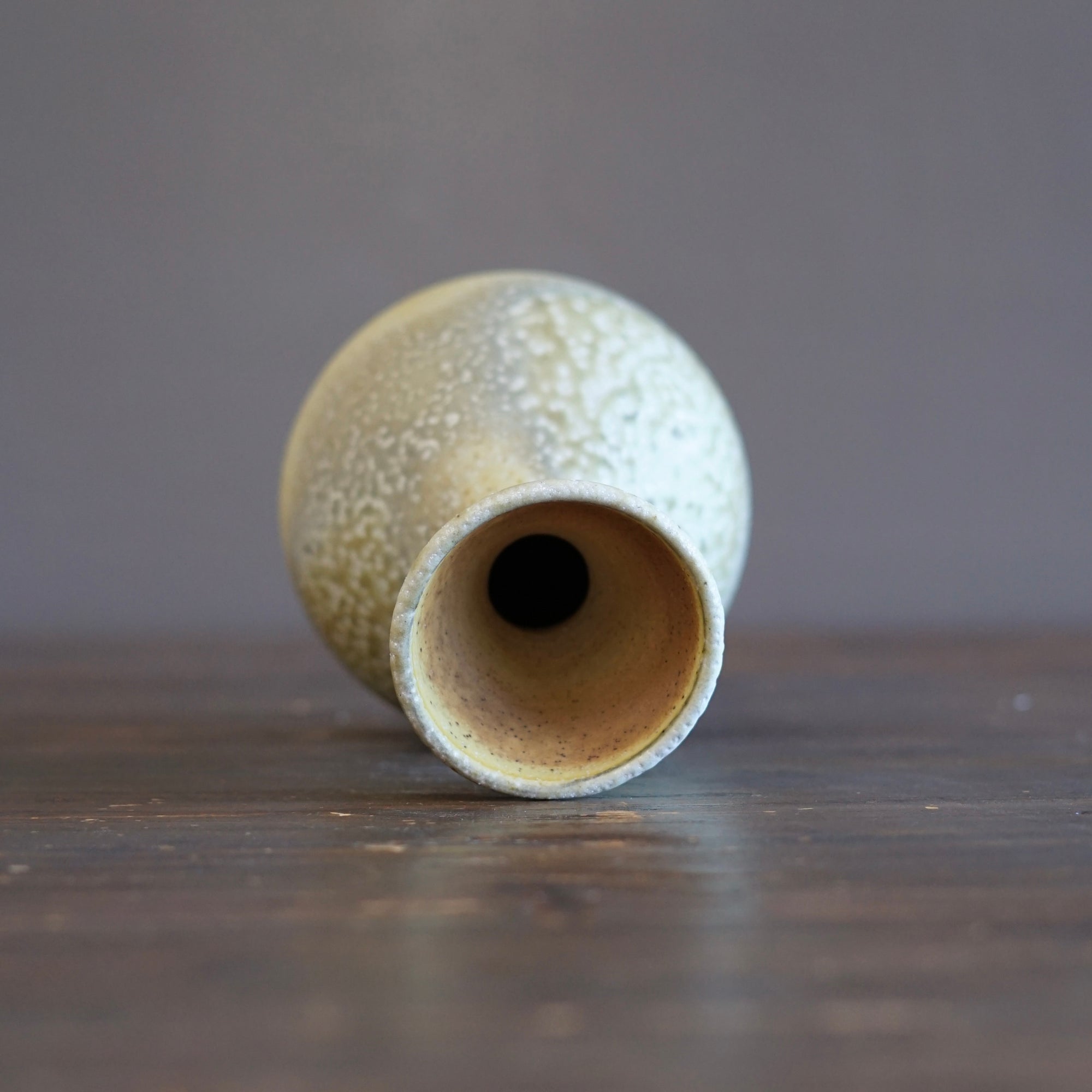 Soda Fired Flower Vase #LR77C
