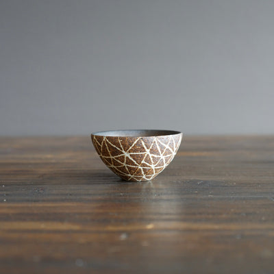 Geometric Inlay GUINOMI Sake Cup #OMT97D