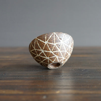 Geometric Inlay GUINOMI Sake Cup #OMT97D