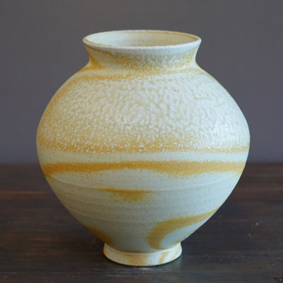 Soda Fired Large Jar #LR79