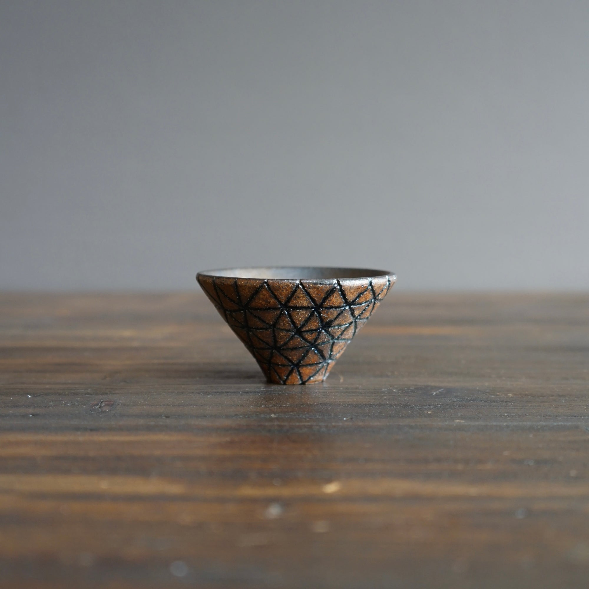 Geometric Inlay GUINOMI Sake Cup #OMT97H