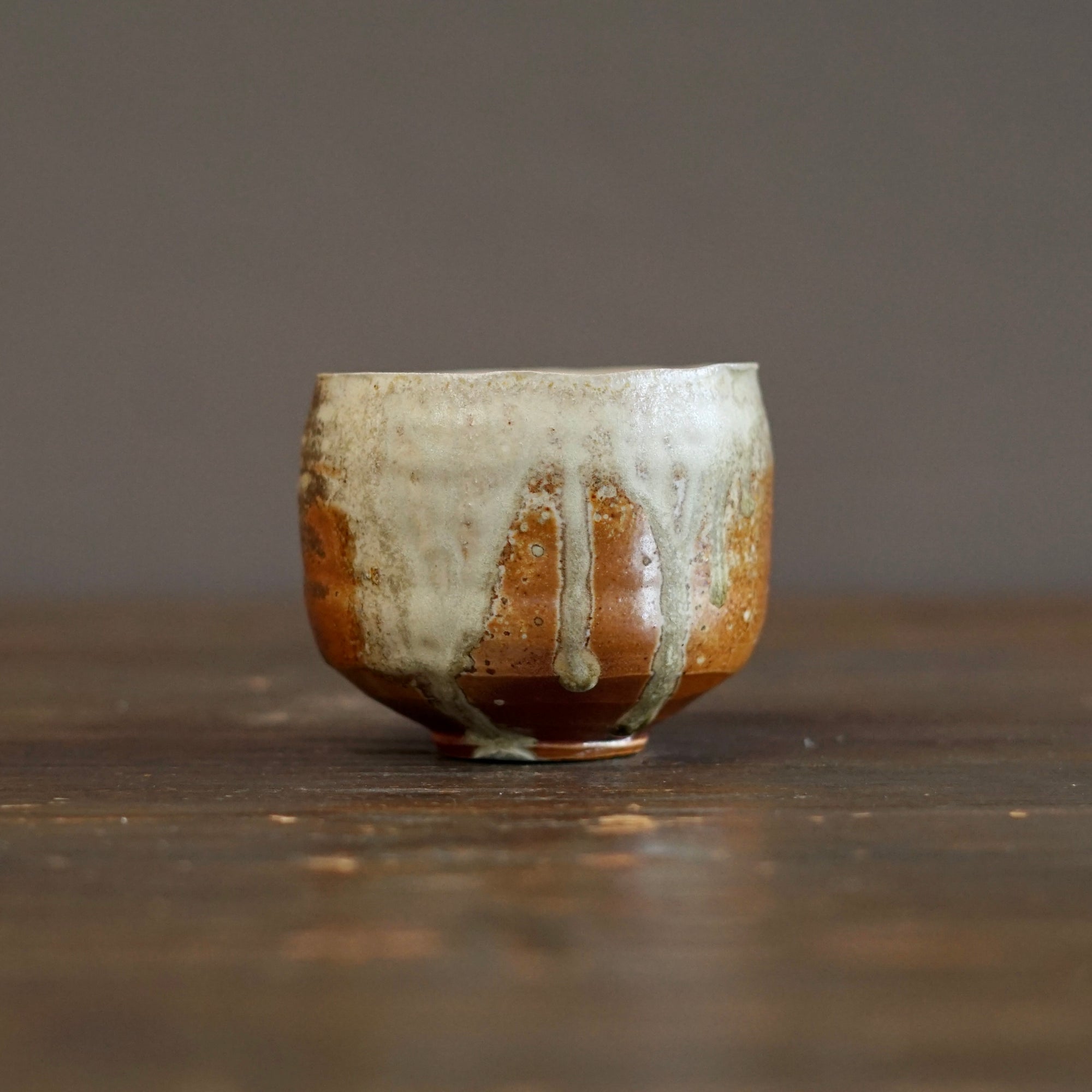 Wood Fired Tea Bowl #LR72A