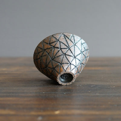 Geometric Inlay GUINOMI Sake Cup #OMT97G