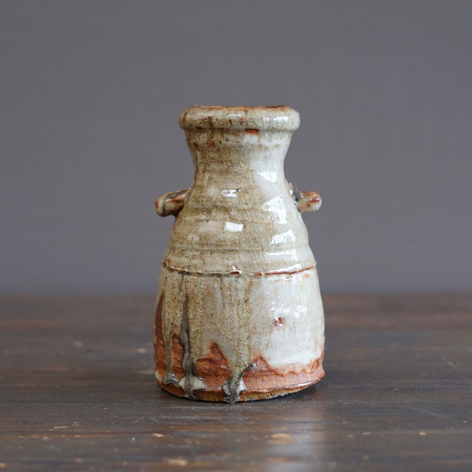 Wood Fired Flower Vase #FQ761C