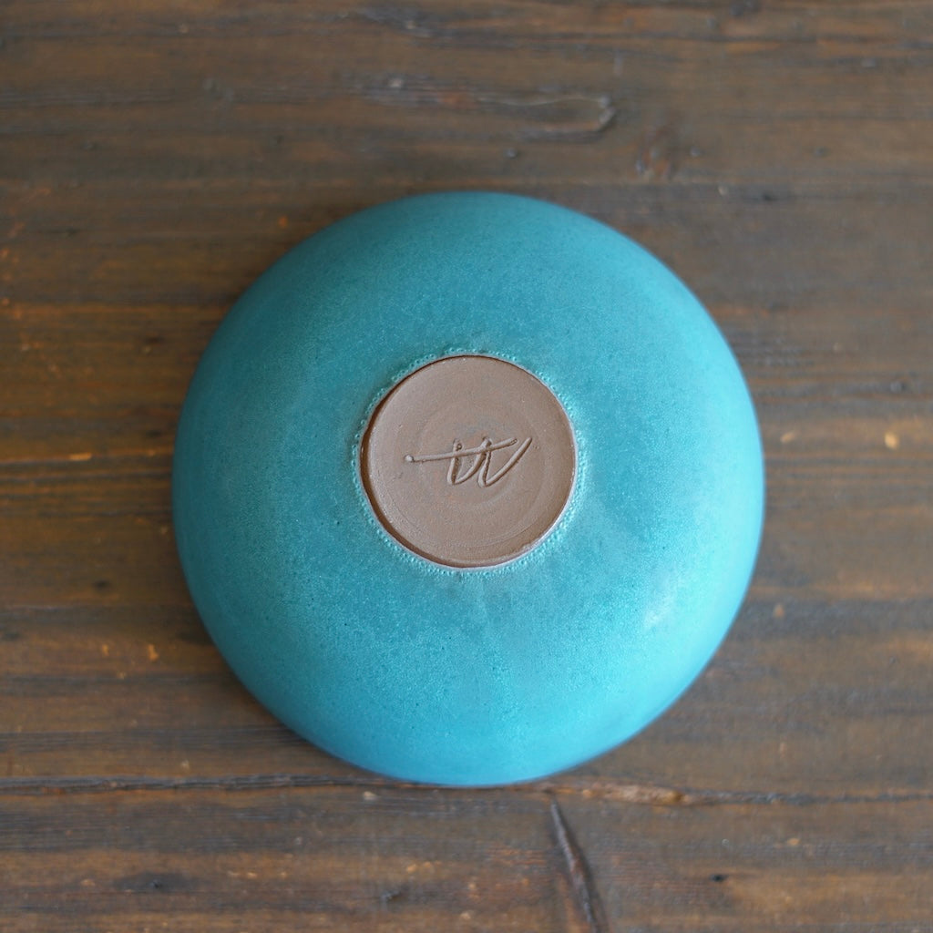 Medium Blue Bowl #KT128A