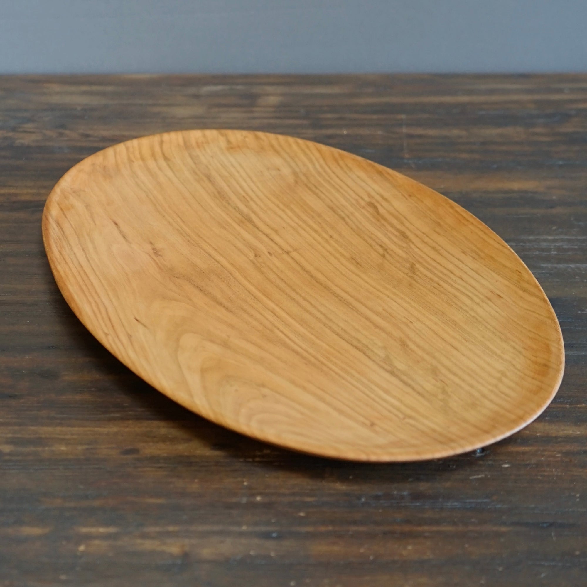 Wooden Oblong Serving Platter #YT22