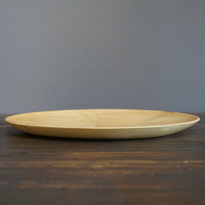 Wooden Oblong Serving Platter #YT24