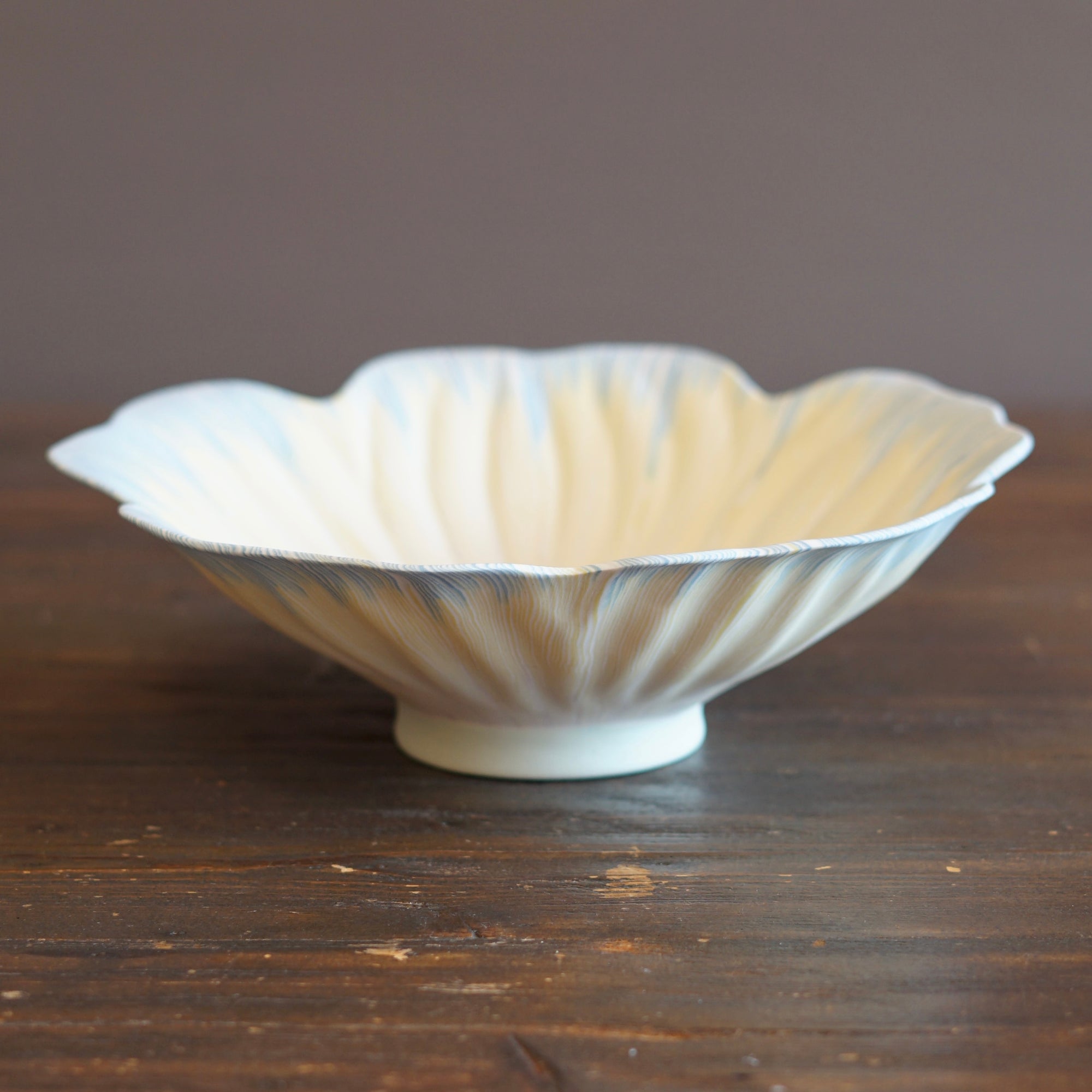 NERIKOMI Flower Serving Bowl #EM22