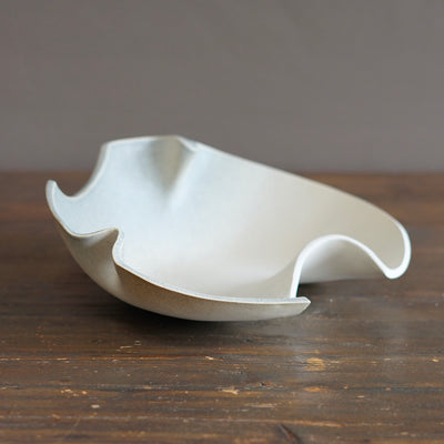 Sea Foam Wave Plate Large #KY119