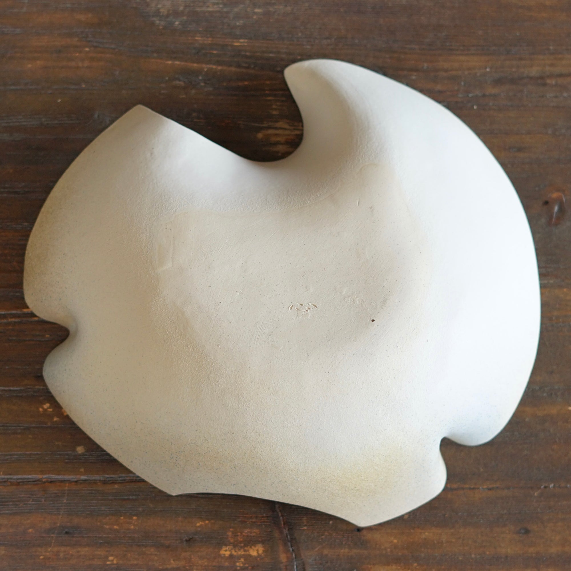 Sea Foam Wave Plate Large #KY119