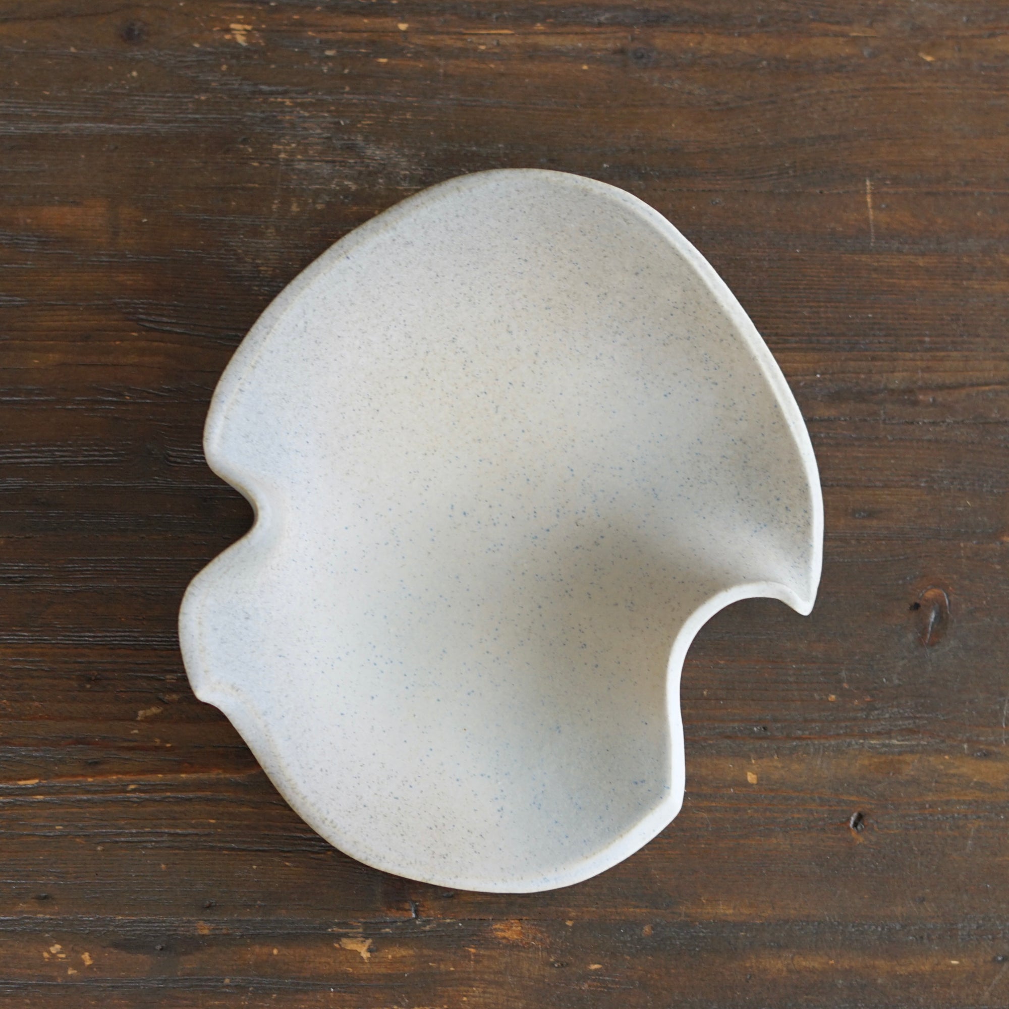Sea Foam Wave Plate Small #KY121A