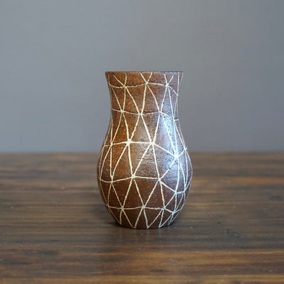 Geometric Inlay Flower Vase #OMT116A