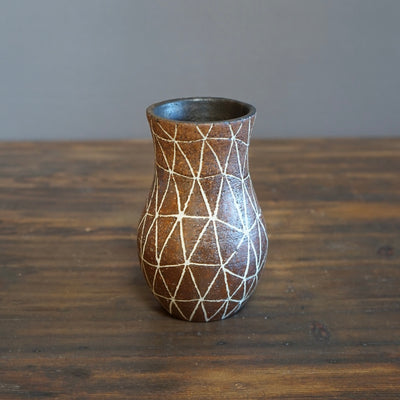 Geometric Inlay Flower Vase #OMT116A