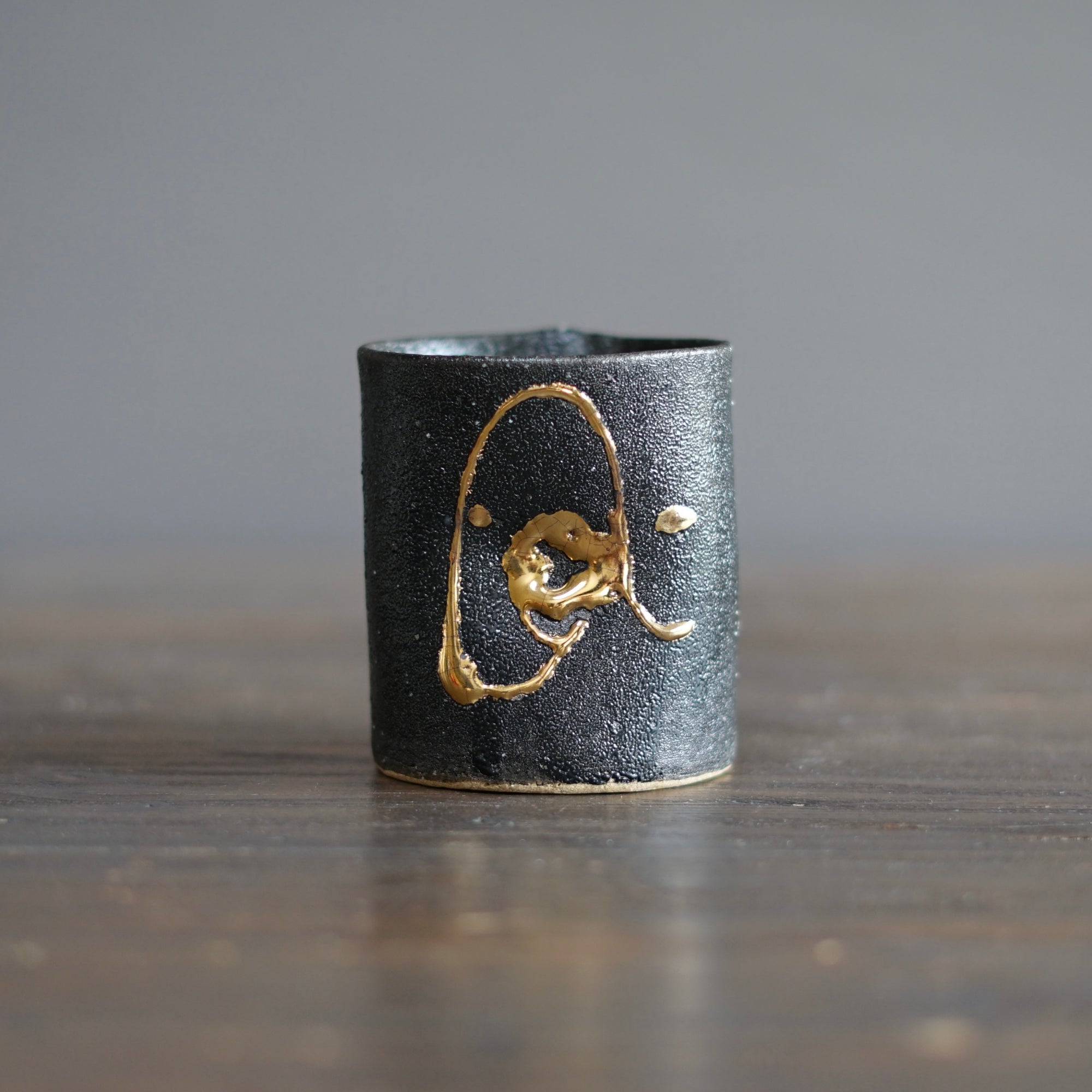 Gilded Earth YUNOMI Tea Cup #HT473C